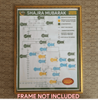 Shajra Mubarak Chart - Buy 1 Get 1 Free